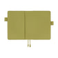 Hobonichi 2026 A5 Cousin Techo Book & Cover Set - Leather: Sage Green (English)