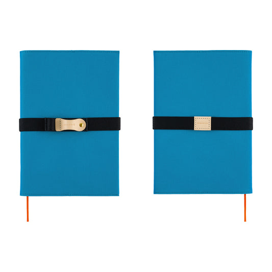 Hobonichi A5 Cousin Cover Only - Folio: Ocean Blue