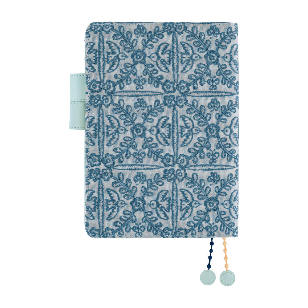 Hobonichi A5 Cousin Cover Only - mina perhonen: felice (Blue)