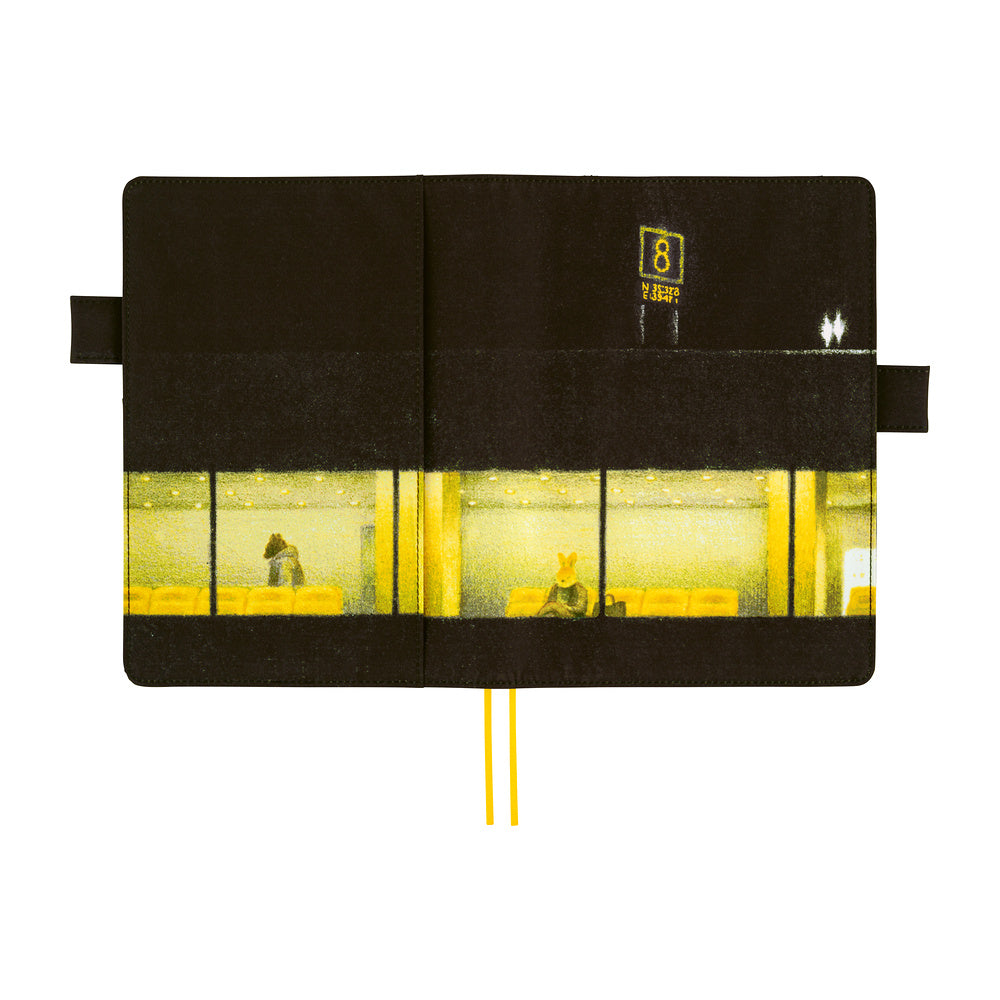 Hobonichi A5 Cousin Cover Only - Akiko Miyakoshi: An Airport at Night