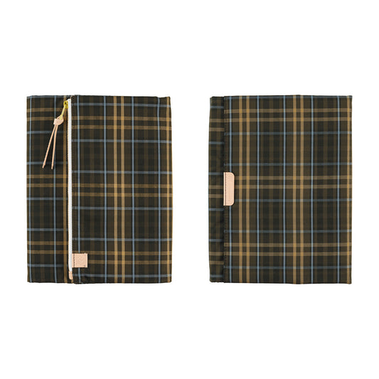 Hobonichi A5 Cousin Cover Only - Tragen: Bitter Plaid