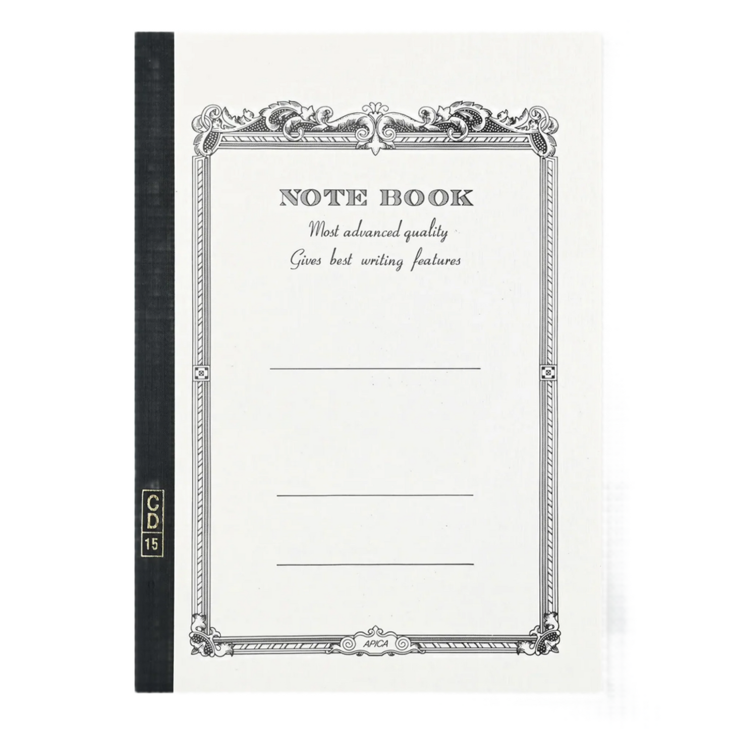 Apica CD Notebook Semi B5 - White (Lined)