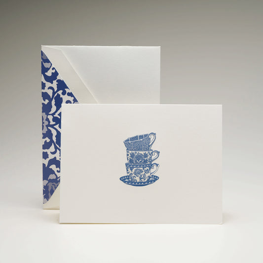 Crane Tea Cups Note (10 ea)