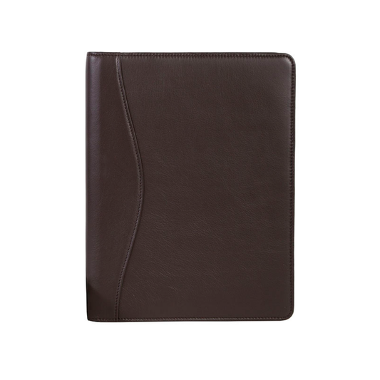 Scully 5012 Leather Pad Holder - Plonge Chocolate