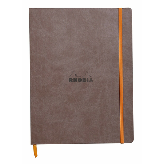 Rhodia Rhodiarama B5 Composition Soft Webnotebook - Chocolate (Lined)