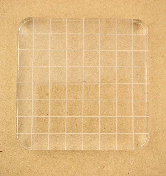 Well Appointed Desk Clear Acrylic Stamp Mounting Block