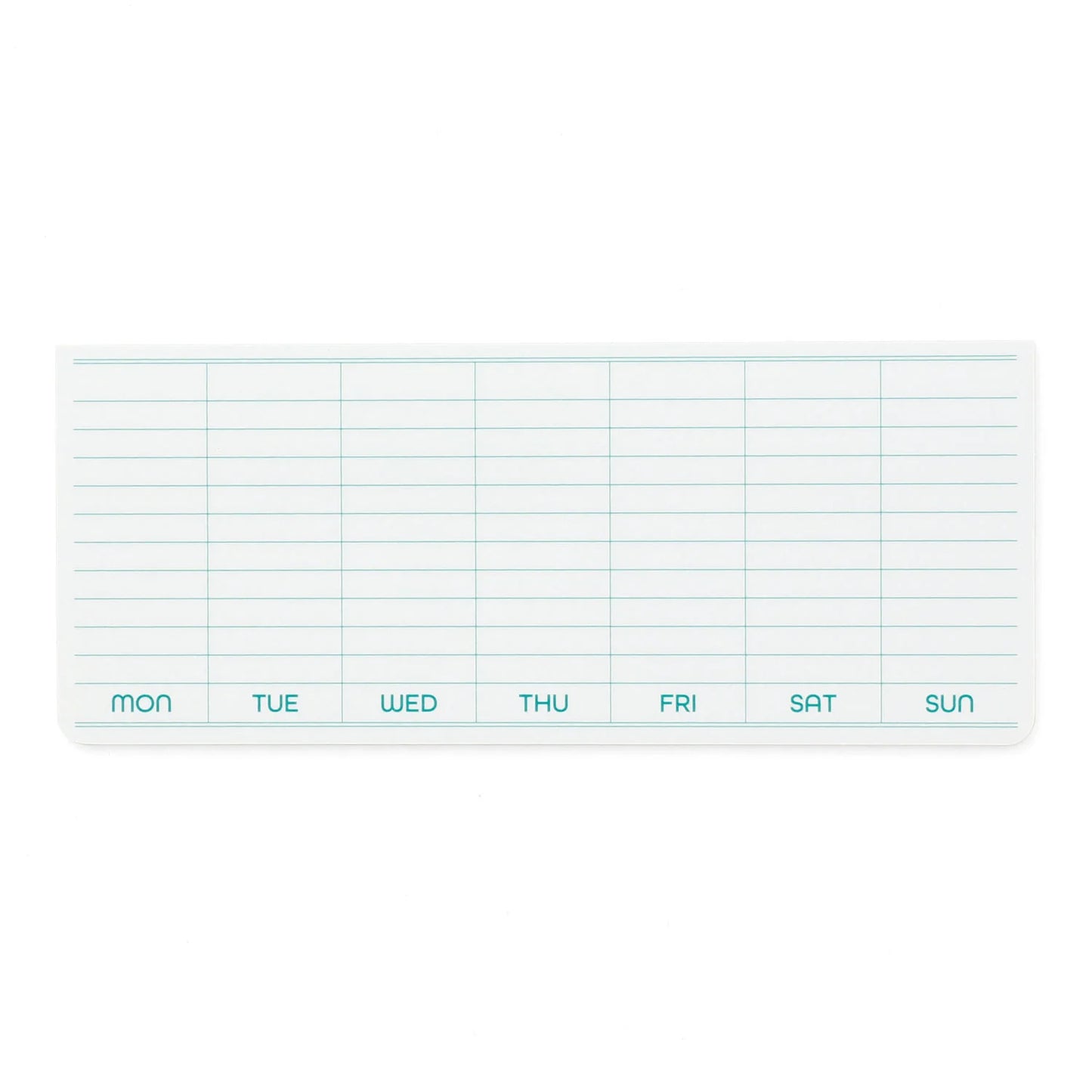 Hightide PENCO Sticky Memo Weekly Pad - White