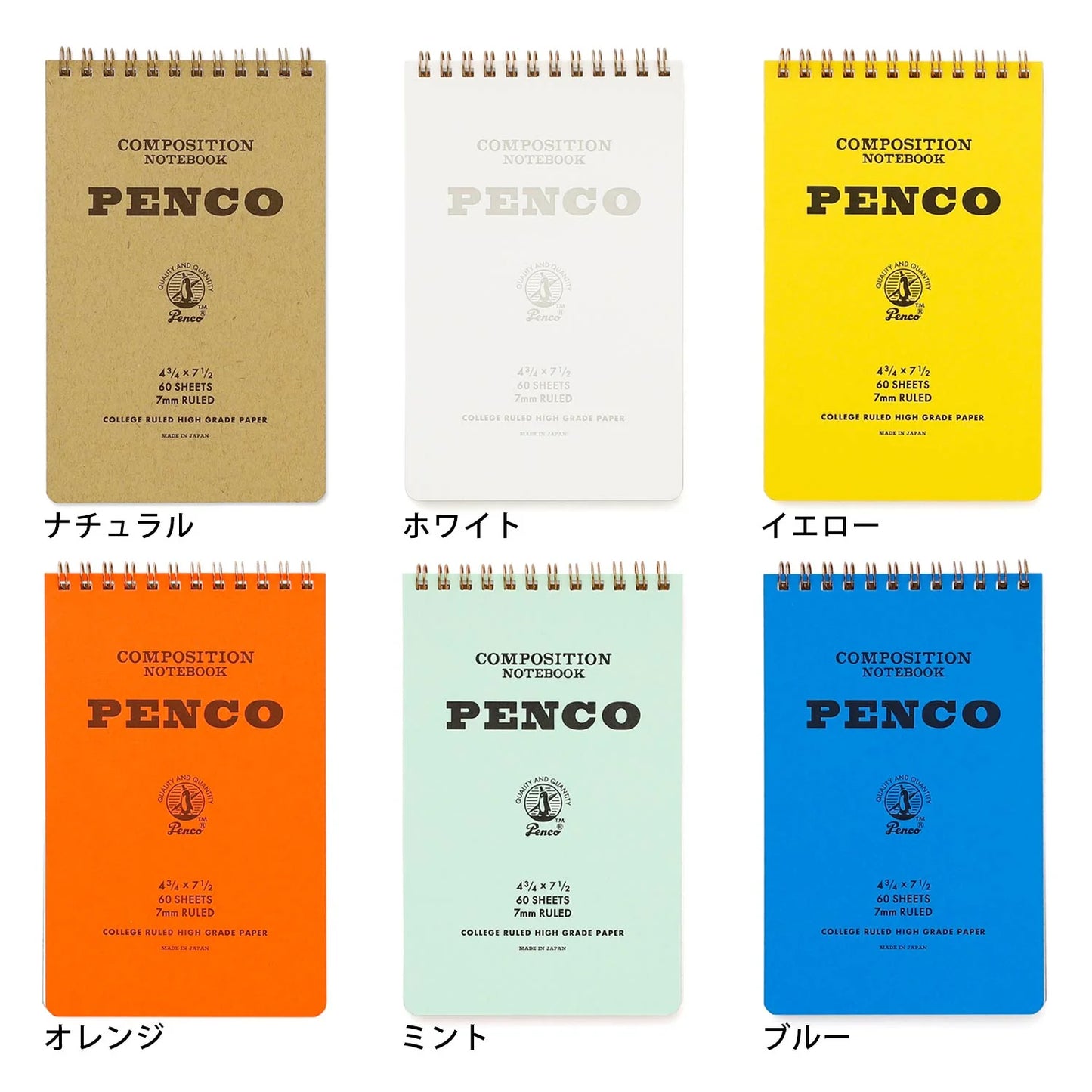 Hightide PENCO Coil Notepad - Mint