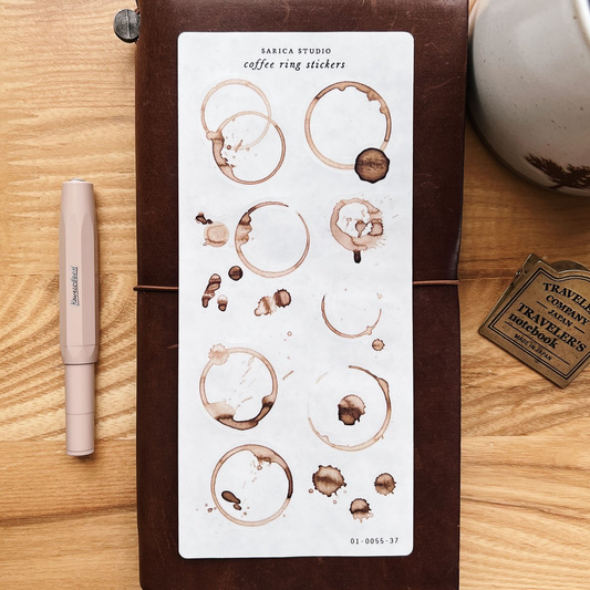 Sarica Studio Stickers - Coffee Ring