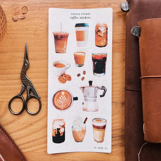 Sarica Studio Stickers - Coffee
