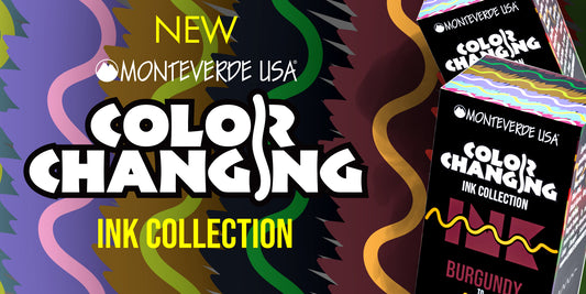 Monteverde Color Changing Collection - 10pc Bottled Ink Set