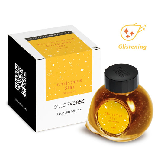 Colorverse Christmas Star Glistening (65ml) Bottled Ink (2024 Colorvent Calendar Top 3 Series)