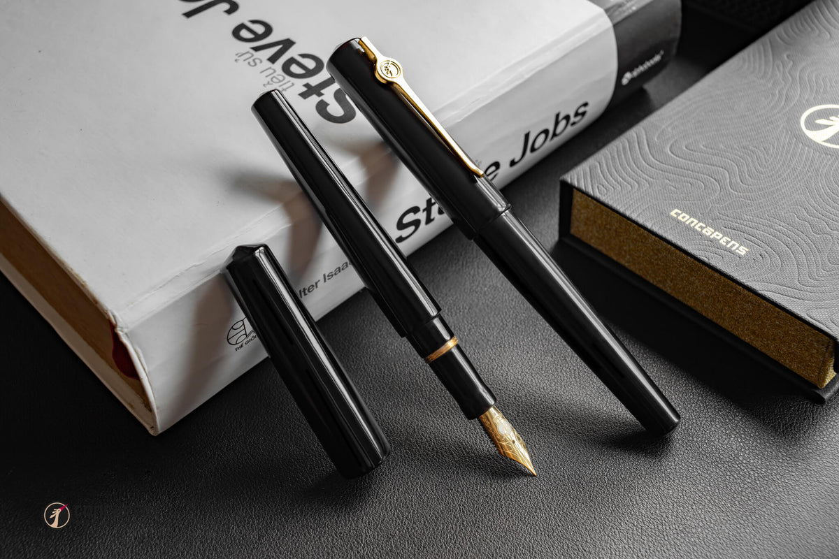 ConCoPens Traditional Vietnamese Lacquer Fountain Pen - Then