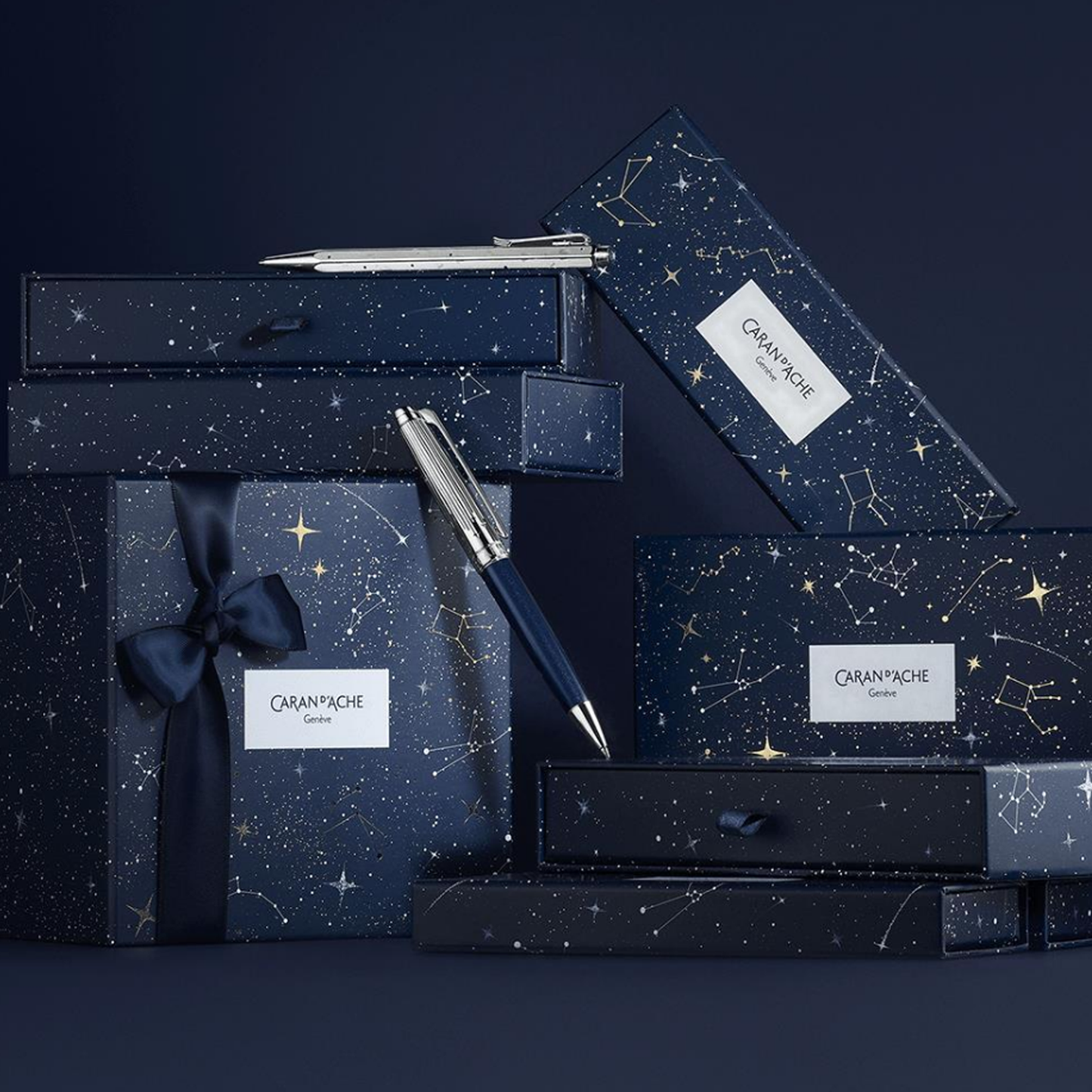 Caran d'Ache Leman Cosmic Blue Ballpoint (2024 Special Edition)