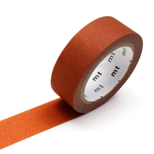MT Masking Tape - Tape Single - Matte Burnt Orange (15mm)