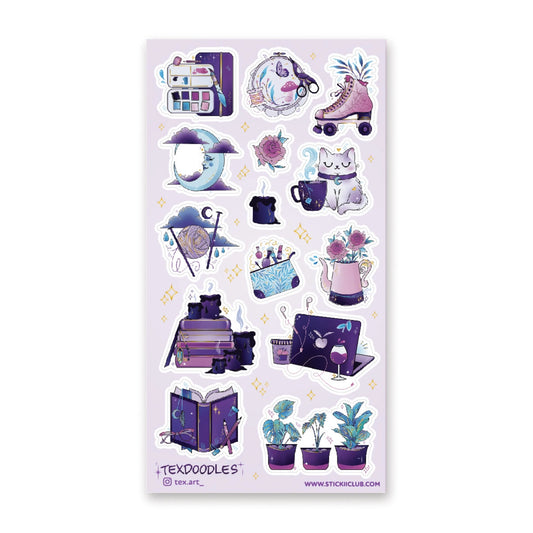 Faire Stickii Sticker Sheet - The Magic of Self-Care