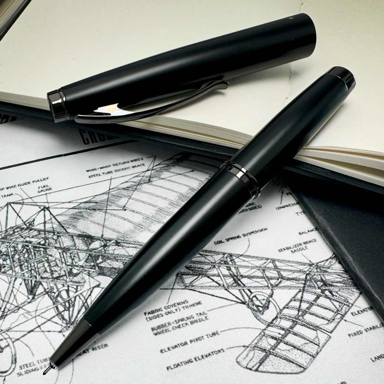 Monteverde Dakota Rollerball - Black Sky