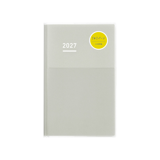 Kokuyo Jibun 2027 mini DAYs - Gray (B6 Slim)