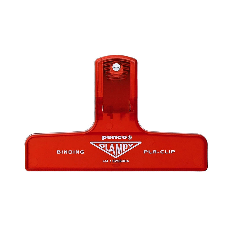 Hightide PENCO Clampy Plastic Clip - Clear Red