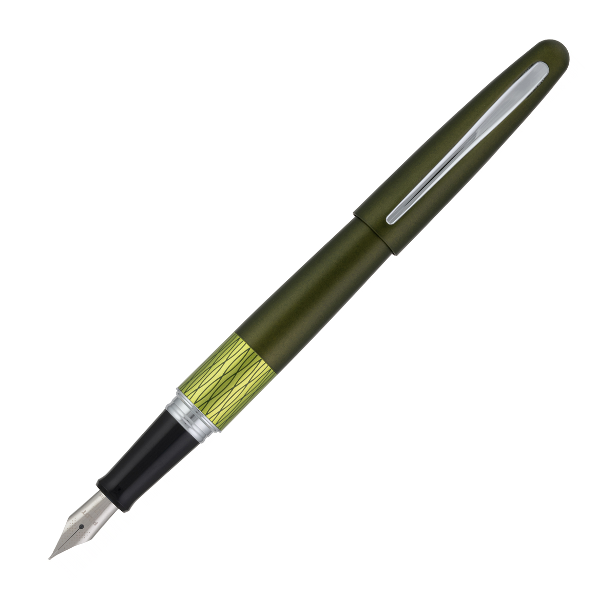 Pilot Metropolitan Chanomegumi Fountain Pen - Deep Green (Limited Edition)