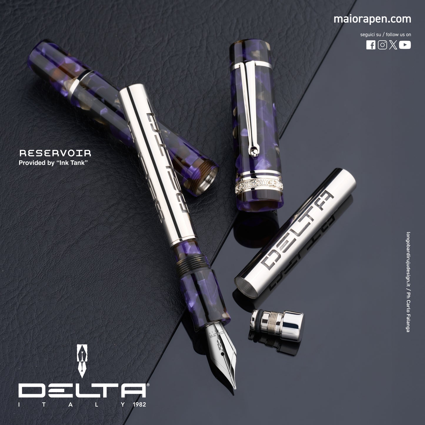 Delta Reservoir Ink Tank ST Fountain Pen