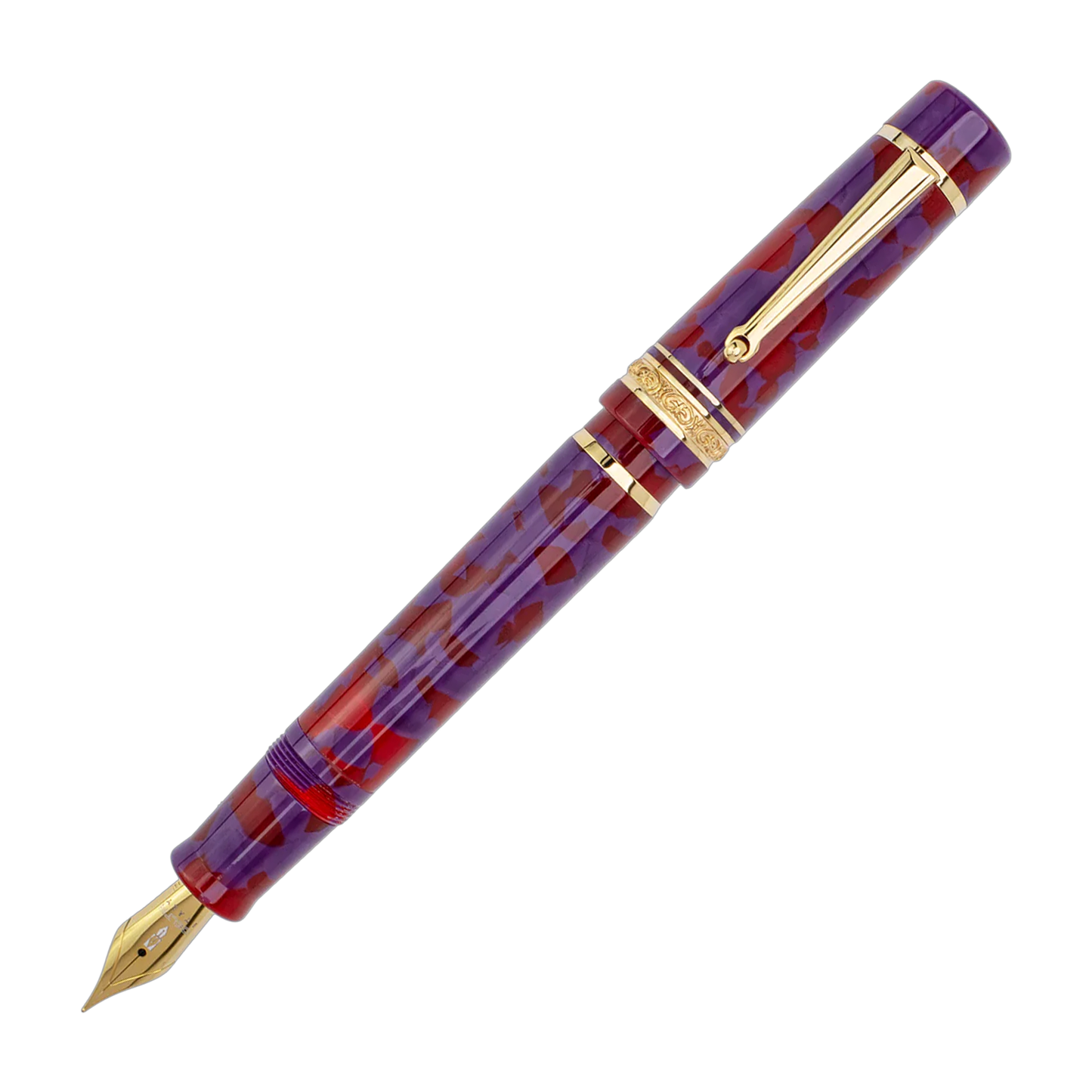 Delta DV Original Mid-Size Fountain Pen - Velvet Bloom (Limited Edition)