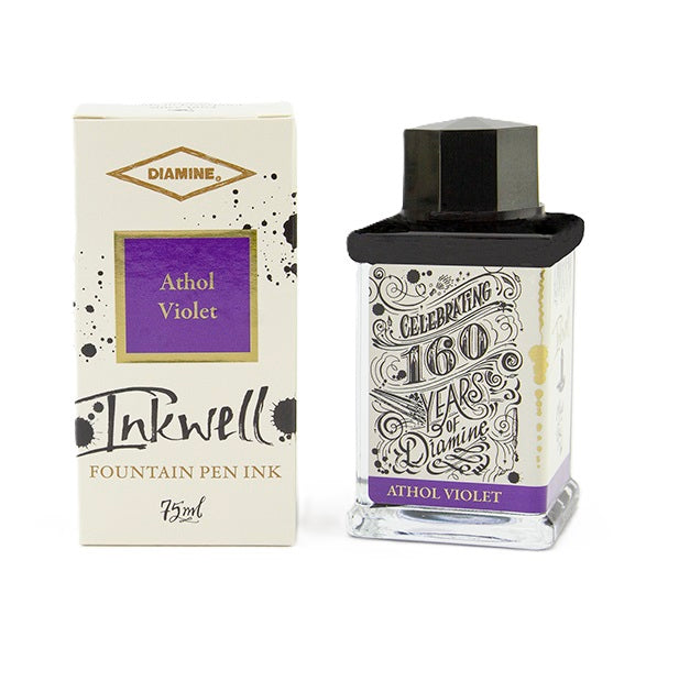 Diamine Athol Violet (75ml) Bottled Ink - 160th Anniversary