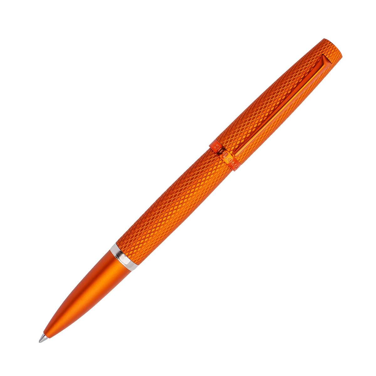 Diplomat Viper Rollerball - Orange Guilloche