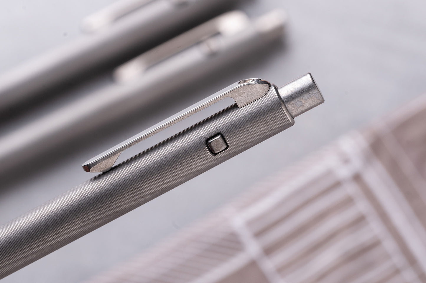 Tactile Turn Standard Side Click Pen -  Titanium Stonewashed