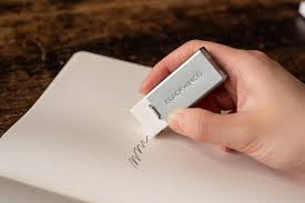 Blackwing Soft Handheld Eraser + Holder - Grey