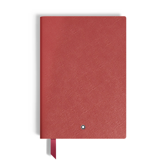 Montblanc Medium Notebook - Brick Red Leather (Lined)