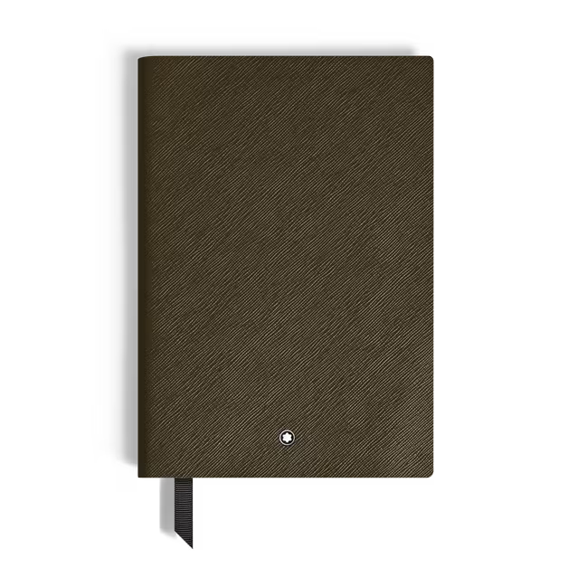 Montblanc Medium Sartorial Leather Notebook - Saffiano Velvet Green (Lined)