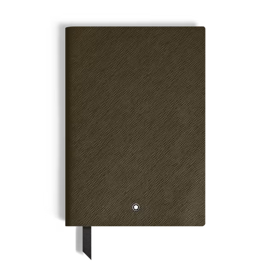 Montblanc Medium Sartorial Leather Notebook - Saffiano Velvet Green (Lined)