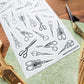 Faire Stickii Sticker Sheet - Cut it Out