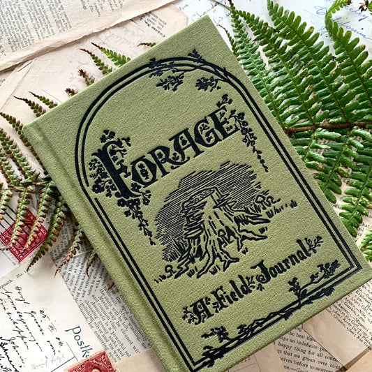 The Creeping Moon A6 Foraging Field Journal - Green