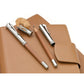 Graf von Faber-Castell Perfect Pencil - Brown and Platinum Plated Trim