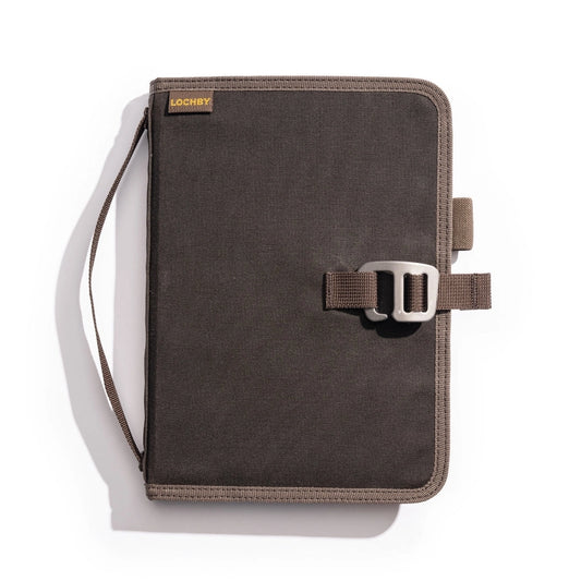 LOCHBY A5 6-Ring Field Binder - Brown