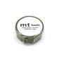 MT Masking Tape - Tape Single - Matte Olive Green (15mm)