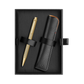 Caran d'Ache Ecridor Ballpoint - Lights Gilded (Includes Leather Pen Case)