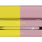 Caran d'Ache 849 Paul Smith Ballpoint - Chartreuse Yellow/Rose Pink (Special Edition)