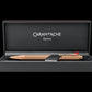 Caran d'Ache Ecridor Ballpoint - Chevron Rose Gold