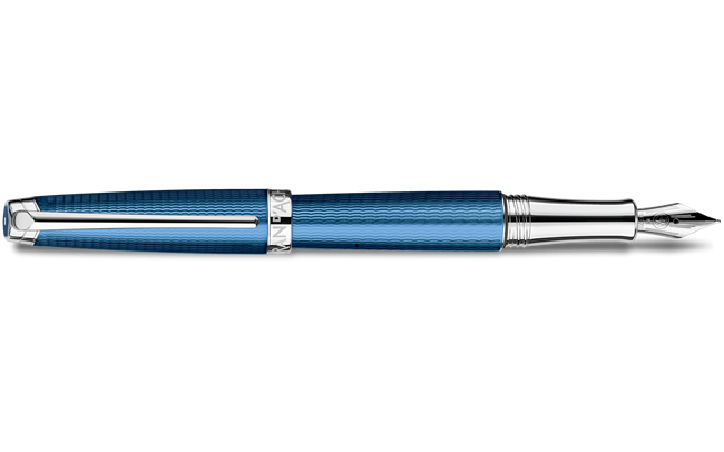 Caran d'Ache Leman Grand Bleu Fountain Pen