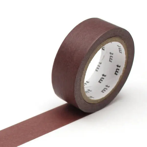 MT Masking Tape - Tape Single - Grayish Red (15mm)