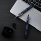 Nahvalur Eclipse Retractable Fountain Pen - Cobalt Black