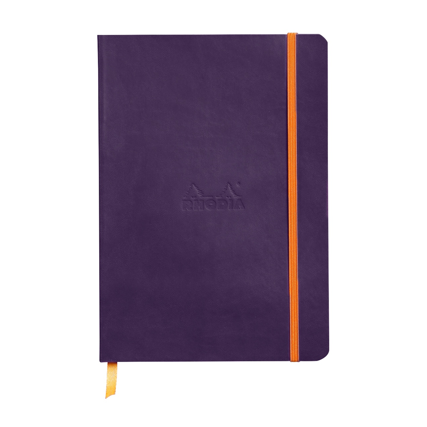 Rhodia Rhodiarama A5 Soft Webnotebook - Eggplant (Lined)
