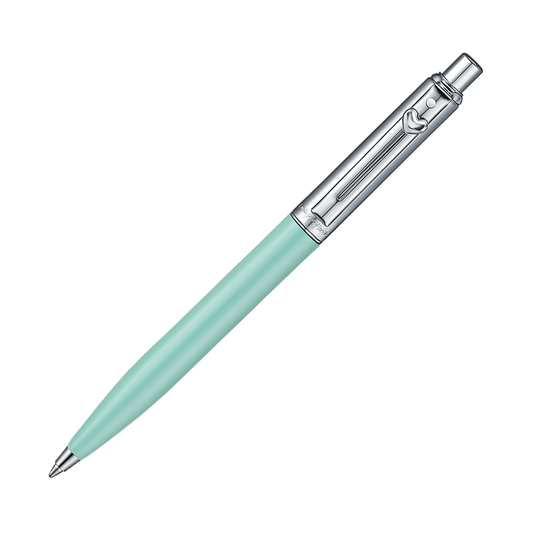 Sheaffer Sentinel Emily in Paris Ballpoint - Green with Heart-Shaped Emblem