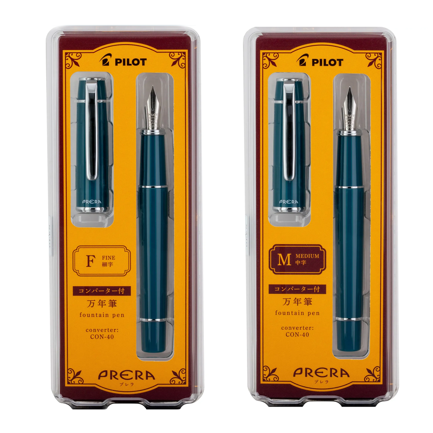 Pilot Prera Fountain Pen - Empress Teal
