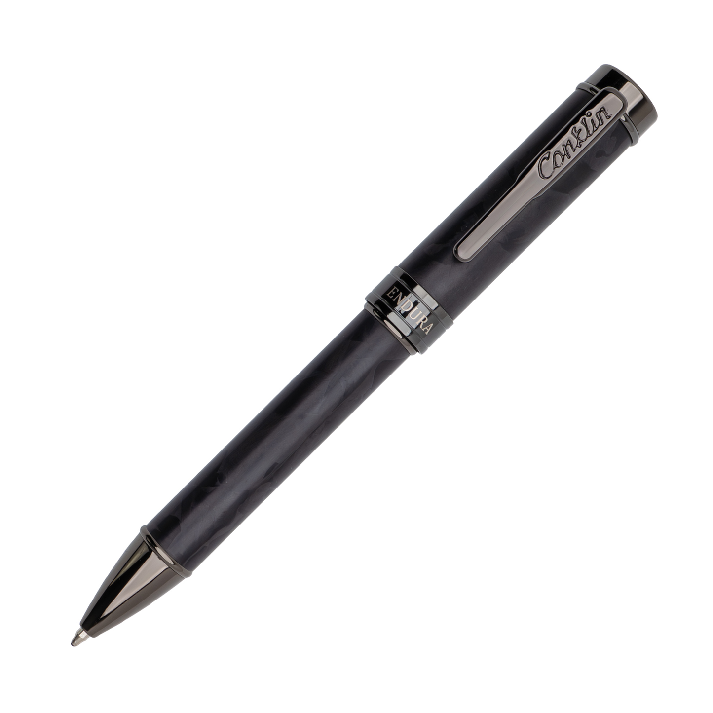 Conklin Endura Ballpoint - Forged Carbon Fiber with Gunmetal Trim