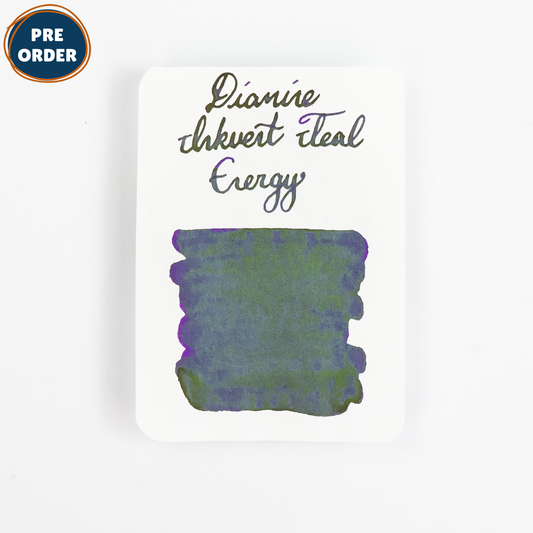 Diamine Energy (50ml) Bottled Ink (Sheen) - Teal Edition