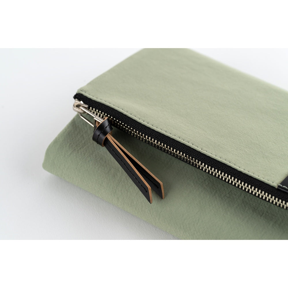 Hobonichi A6 Techo Cover Only - Tragen: Oakmoss